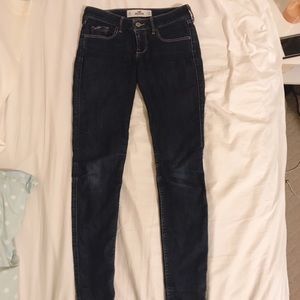 Blue Hollister Skinny Jeans!!
